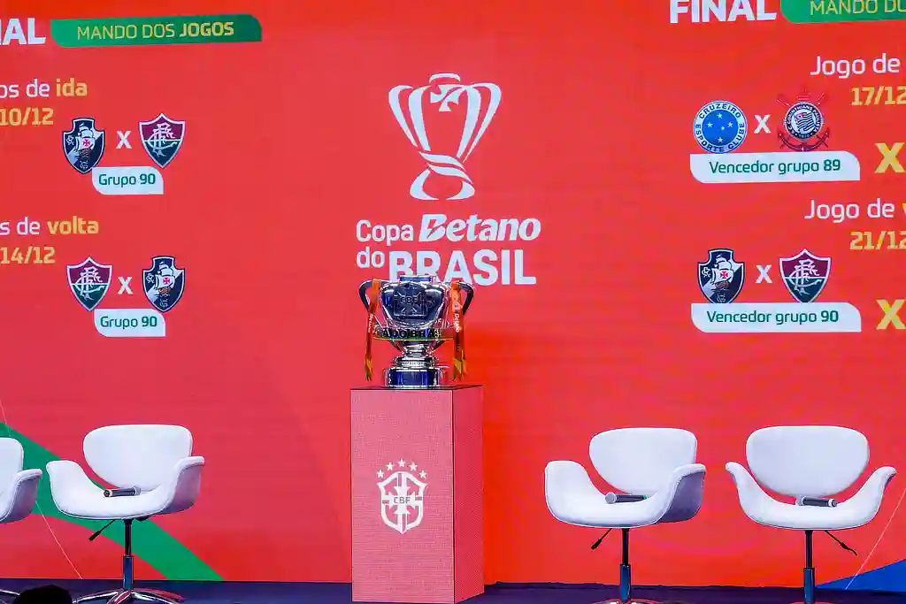 Sorteio das semifinais e final da Copa do Brasil 2025