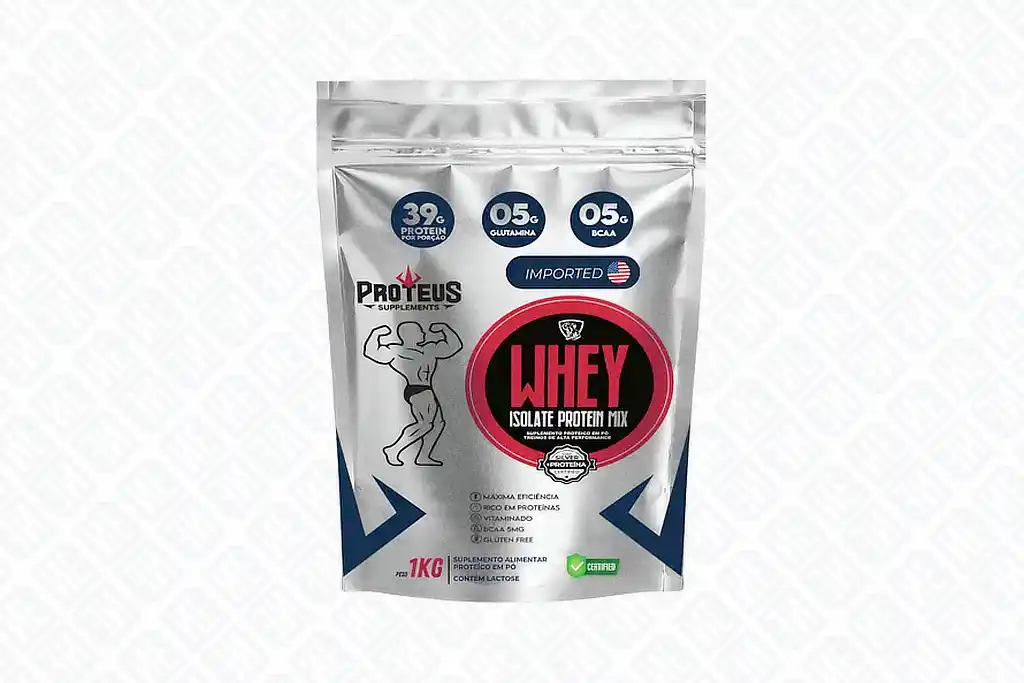 whey protein em pó da marca Proteus/Whey Isolate Protein Mix