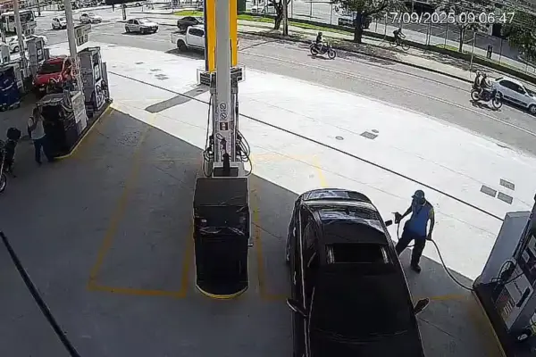Preso por abastecer em vários postos e sair sem pagar