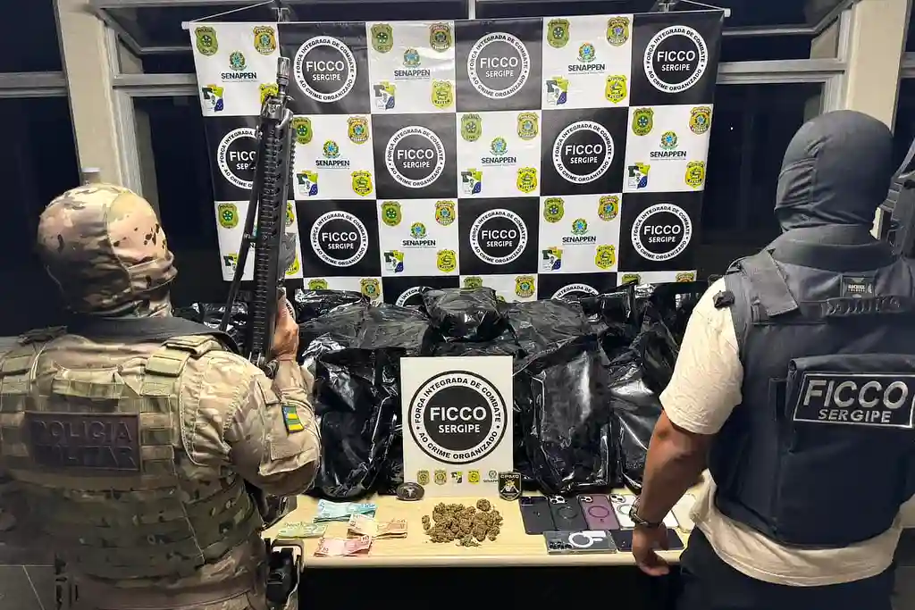 Ficco/SE apreende carregamento de droga em Sergipe