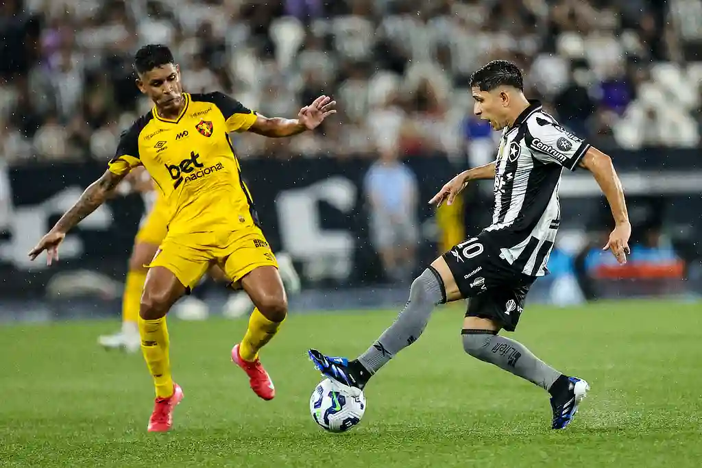 Sport e Botafogo pela 34ª rodada da Série A do Campeonato Brasileiro 2025