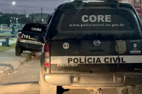 Viaturas da Coordenadoria de Operações e Recursos Especiais (Core) de Sergipe