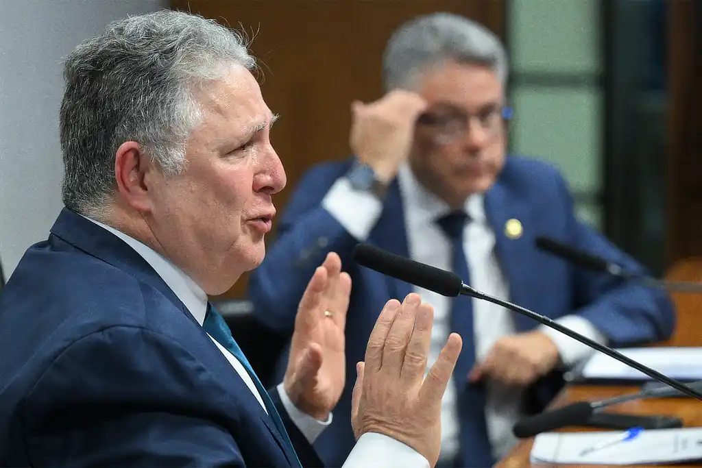 Ex-governador Anthony Garotinho, durante depoimento na CPI do Crime Organizado