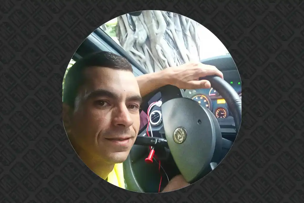 Foto de Bruno Eduardo Guimarães Santos, investigado por homicídio de farmacêutico em Aracaju