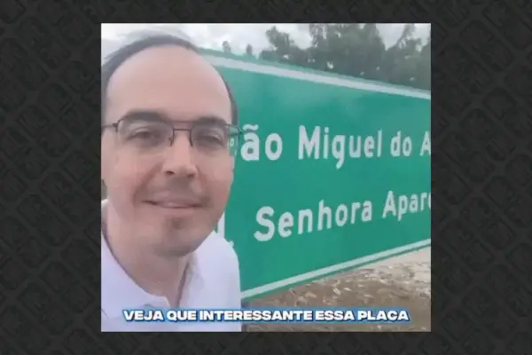 Georgeo Passos passa vergonha com "fake news" sobre rodovia