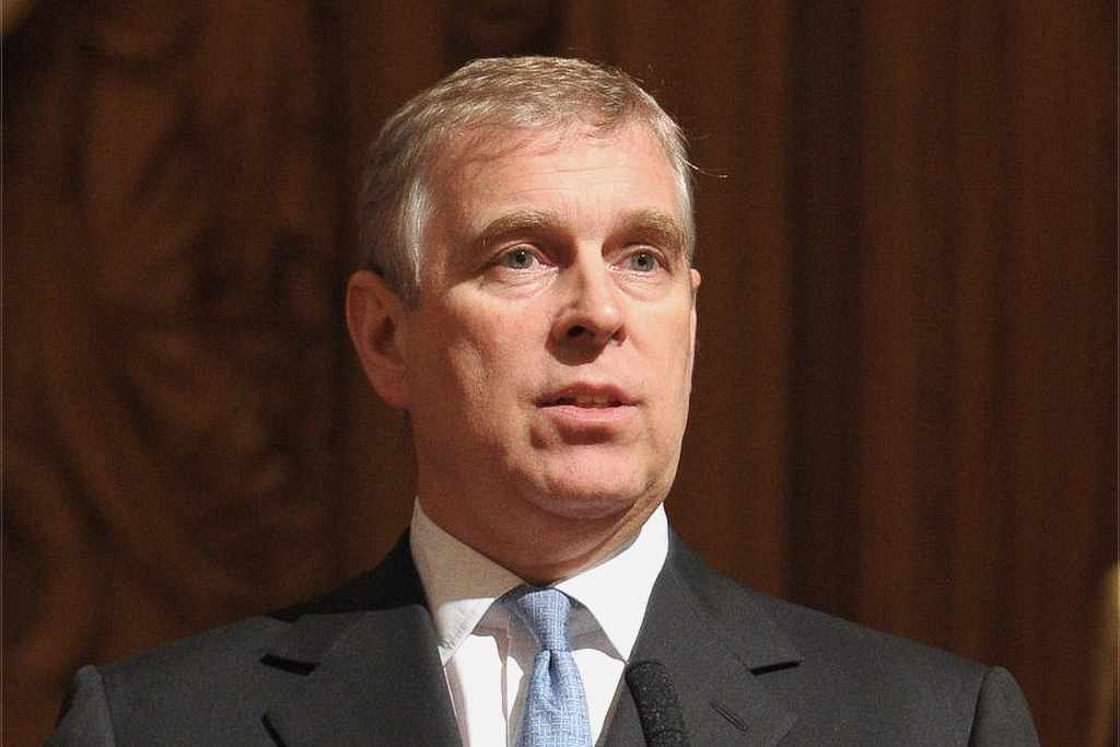 Ex-príncipe Andrew, irmão do Rei Charles III