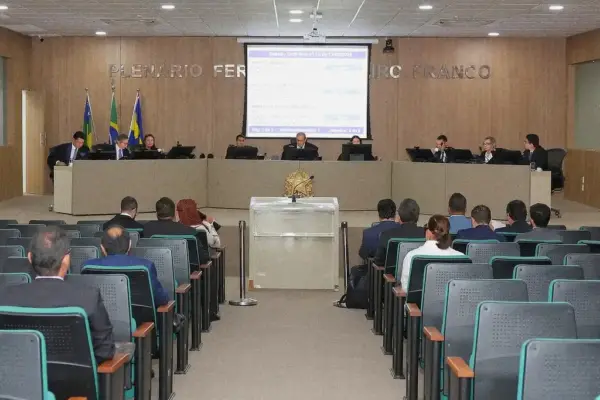 Sessão Plenária do TRE de Sergipe