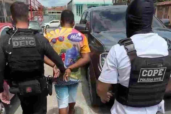 Homem preso em operação conjunta da Polícia Civil de Sergipe e a Polícia Civil da Bahia