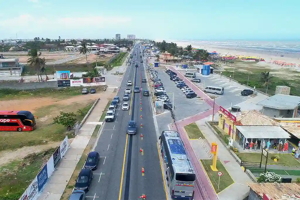 Rodovia Inácio Barbosa, em Aracaju