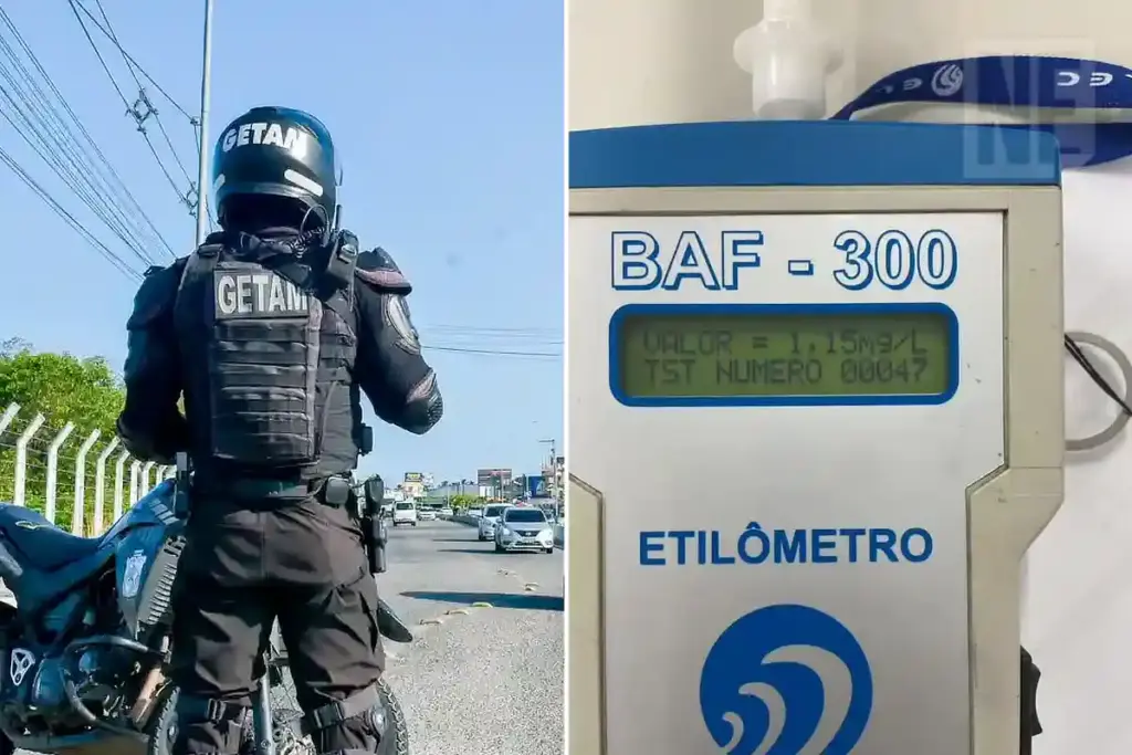 Getam prende homem por embriaguez ao volante em Aracaju