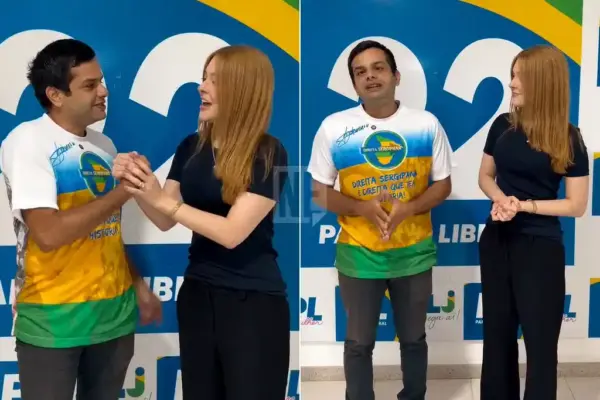 Flávio da Direita Sergipana e Moana Valadares