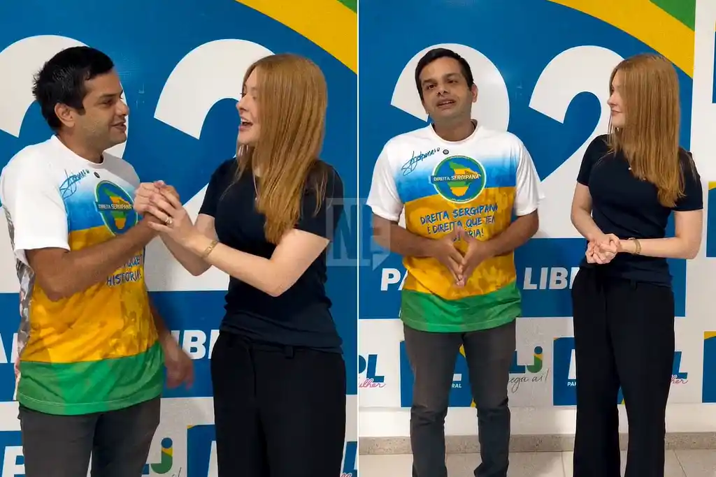 Flávio da Direita Sergipana e Moana Valadares