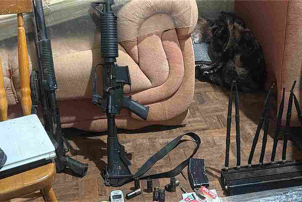 Armas apreendidas durante operação da FICCO/SE