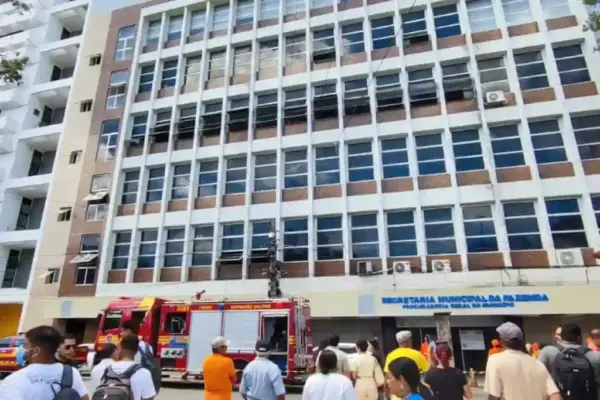 Princípio de incêndio na Semfaz, em Aracaju