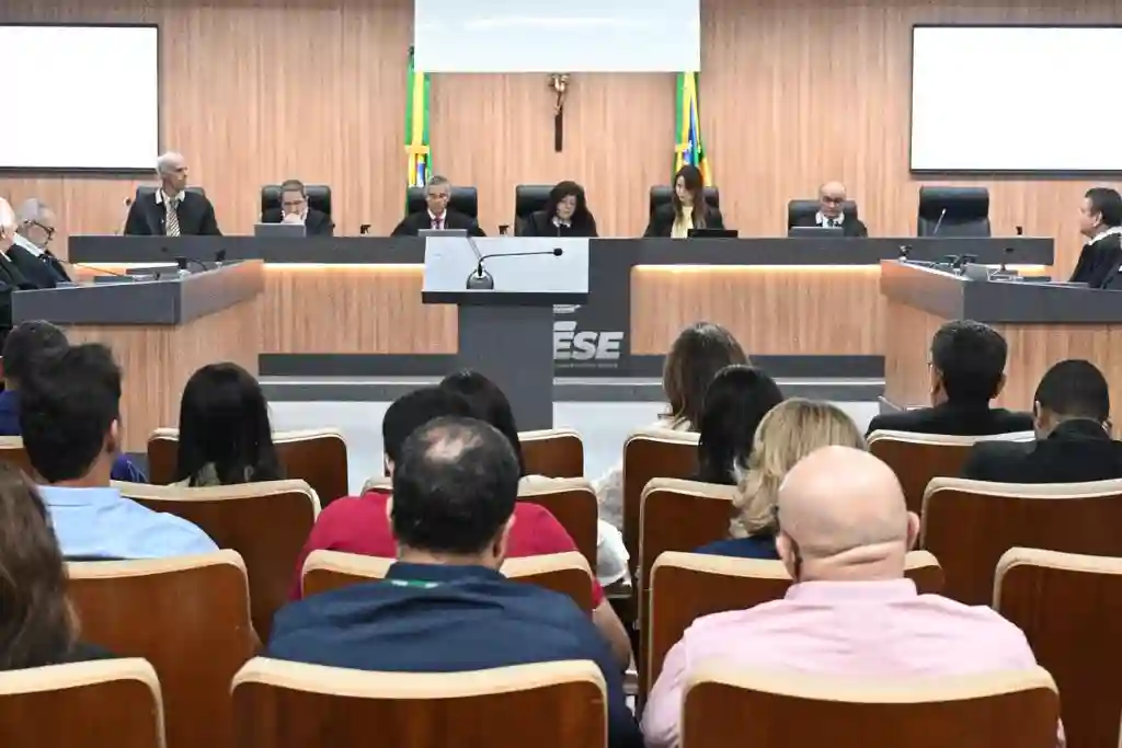 Sessão do Pleno do TCE de Sergipe