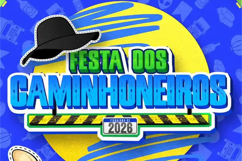 Marca da Festa dos Caminhoneiros 2026 em Itabaiana, Sergipe