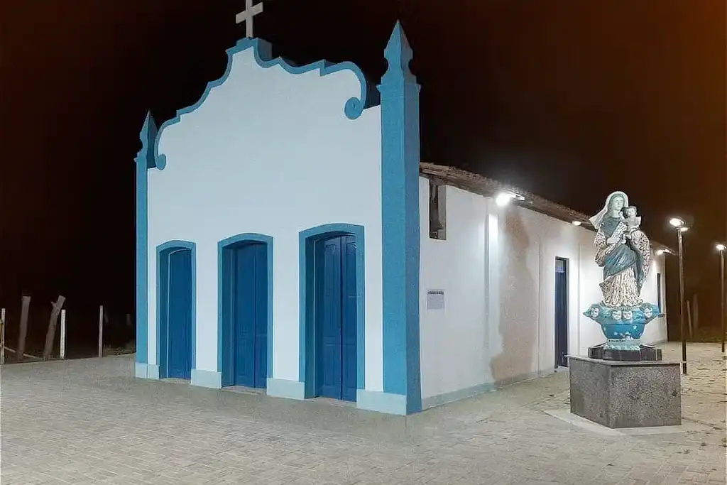 Justiça Federal nega ordem para destruir igreja em Sergipe 1 Igreja Nossa Senhora da Boa Viagem, localizada na Praia do Saco, em Estância, Sergipe
