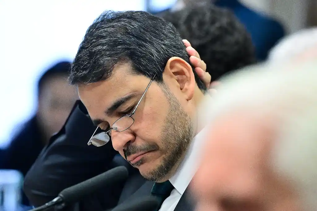 Derrota de Lula: Senado rejeita Jorge Messias para o STF 1 Jorge Messias na Comissão de Constituição, Justiça e Cidadania (CCJ) do Senado