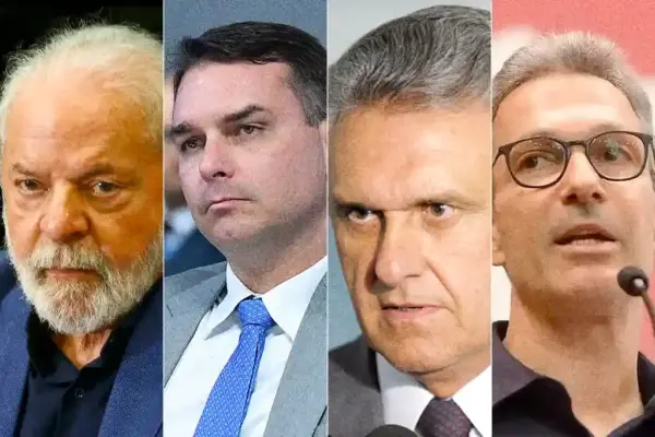 Lula, Flávio, Caiado e Zema