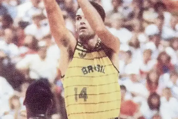 Foto de arquivo de Oscar Schmidt, ídolo do basquete mundial