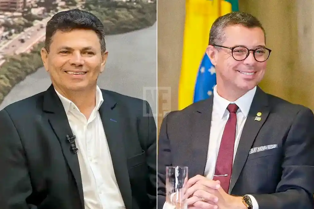 Valmir soma 42,8% e lidera disputa pelo governo de Sergipe 1 Ex-prefeito Valmir de Francisquinho e o governador Fábio Mitidieri