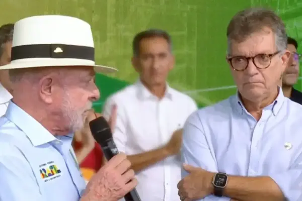 Lula pede respeito ao senador Laércio Oliveira vaiado em Sergipe