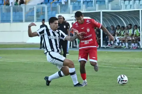 Jogadores do Treze e Sergipe se enfrentam na 8ª rodada do Grupo A9 da Série D do Campeonato Brasileiro 2026