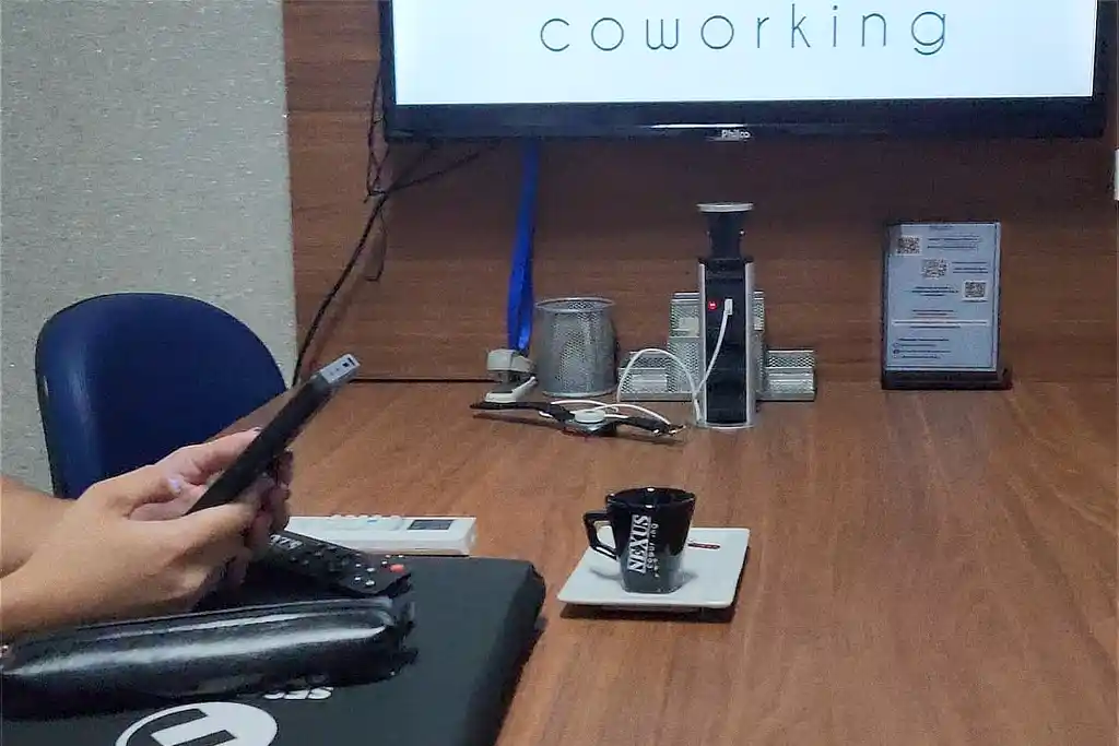 Espaço de trabalho coworking