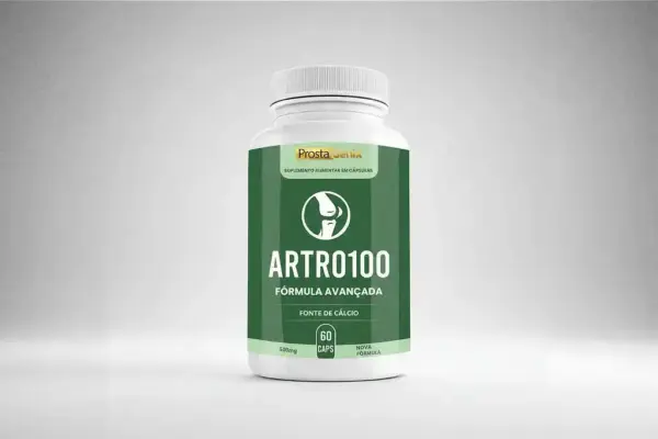 Embalagem do suplemento alimentar Artro100 apreendido pela Anvisa