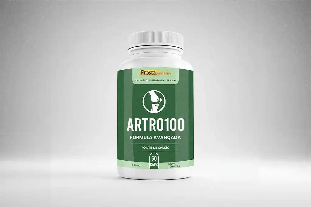Embalagem do suplemento alimentar Artro100 apreendido pela Anvisa