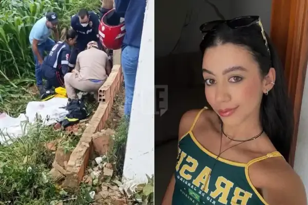 Foto de Camilly Noronha, jovem estudante da UFS que morreu em acidente no interior de Sergipe