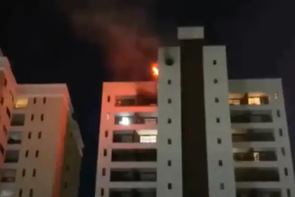 Incêndio atinge apartamento no bairro Jardins em Aracaju