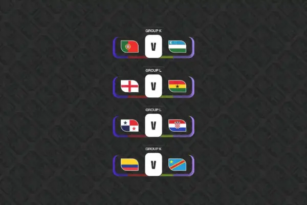Jogos de terça-feira (23), da Copa do Mundo 2026