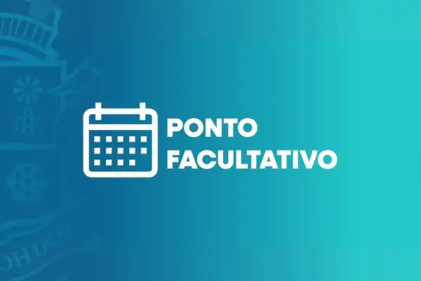 Ilustração informando Ponto Facultativo em Aracaju