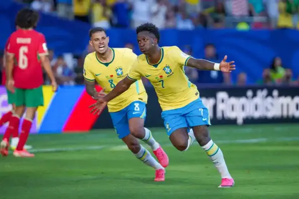 Vinicius Júnior marcou o décimo gol com a camisa da Seleção Brasileira na estreia do Brasil na Copa do Mundo 2026