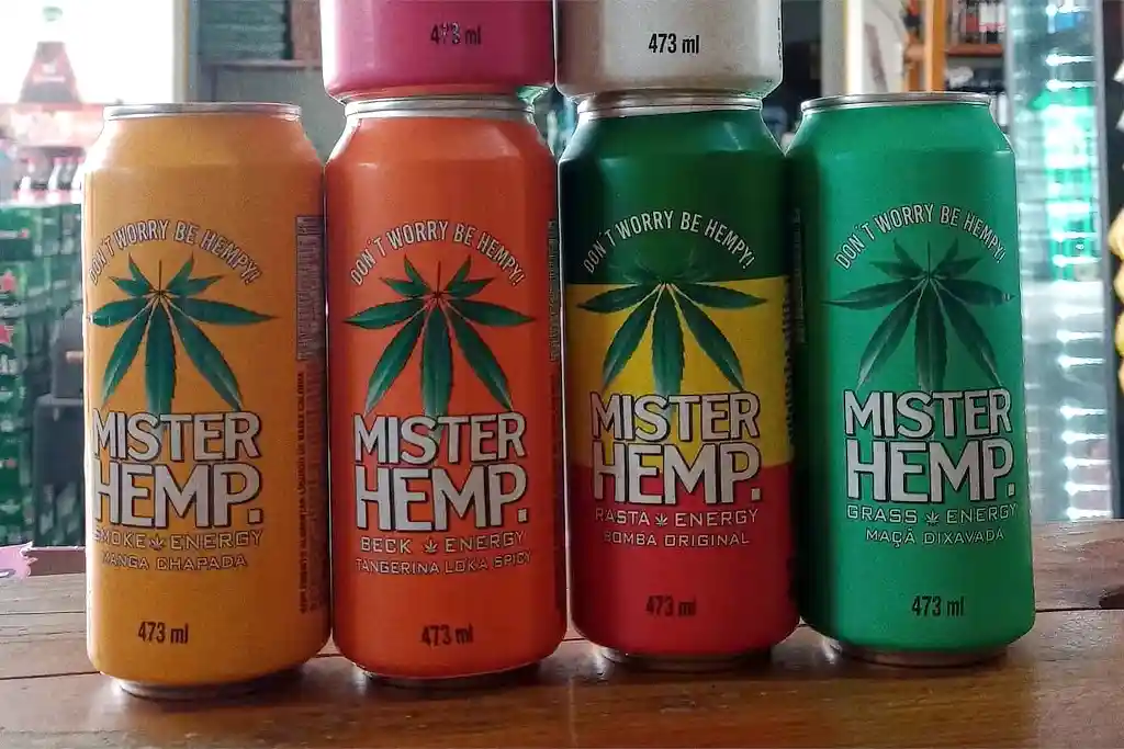 Anvisa suspende venda de energético 1 Latas do energético Mister Hemp