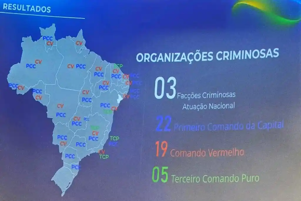 Sergipe é o único estado sem domínio de facções, diz relatório 1 Sergipe é o único estado sem domínio de facções, diz relatório