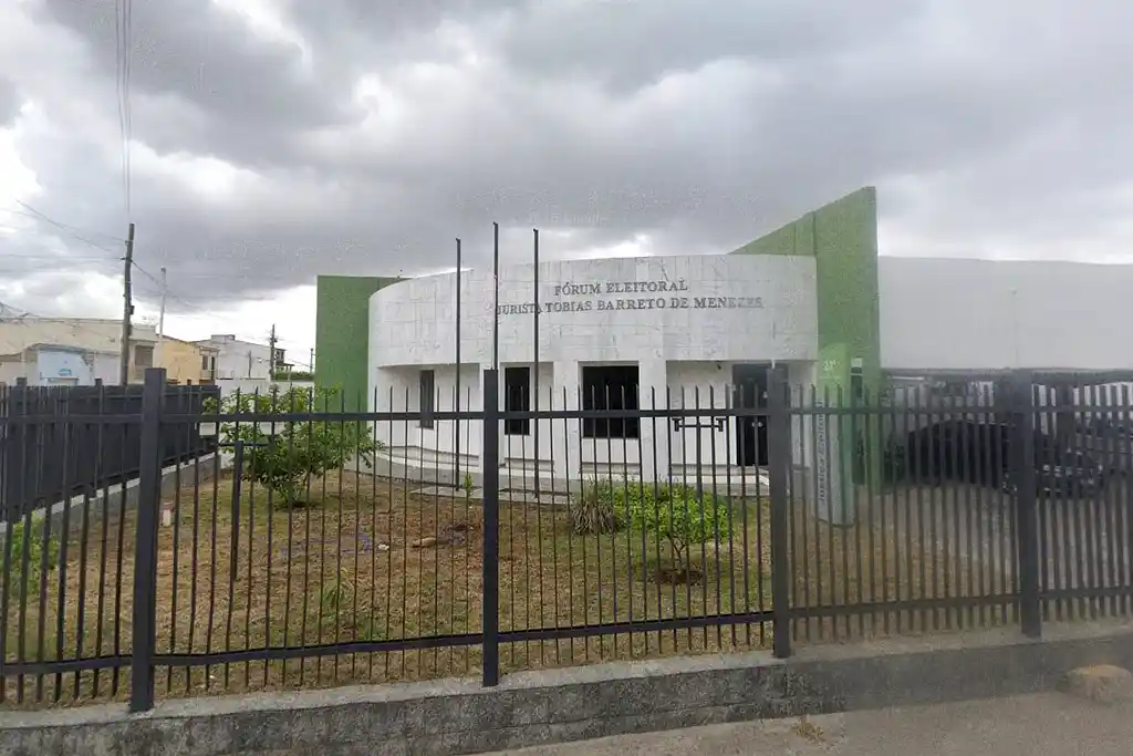 Zona Eleitoral suspende atendimento nesta sexta em Sergipe 1 Fórum Eleitoral Jurista Tobias Barreto De Menezes, no município de Tobias Barreto, em Sergipe