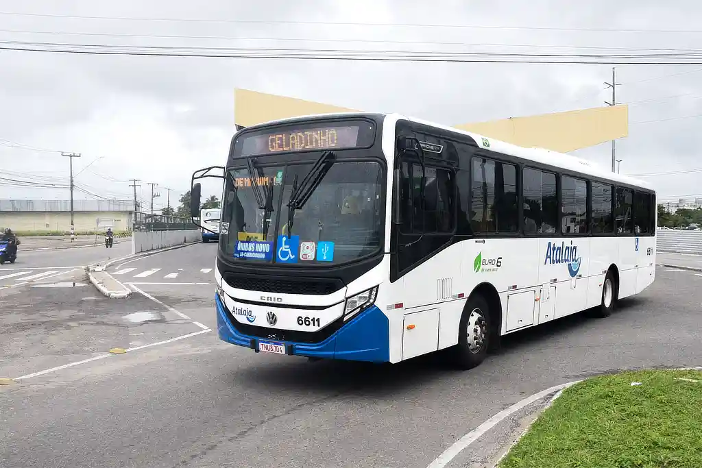 Ônibus do transporte coletivo de Aracaju