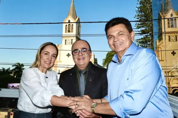 Priscila Felizola, Cristiano Viana e Valmir de Francisquinho