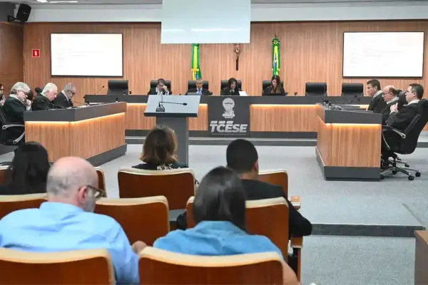 Sessão Plenária no MP de Contas do Tribunal de Contas de Sergipe