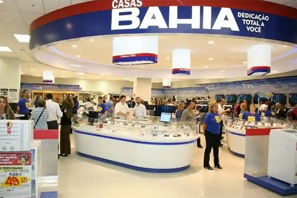 Justiça suspende demissões em massa das Casas Bahia 1 Imagem de uma loja da Casas Bahia