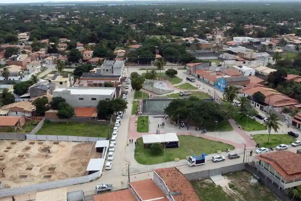 Emília cobra celeridade da Alese sobre Zona de Expansão de Aracaju 1 Vista aérea da Zona de Expansão de Aracaju