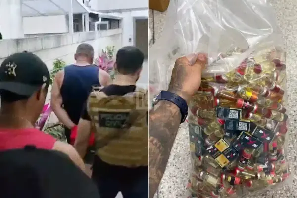 Operação contra agiotagem descobre laboratório de anabolizantes em Aracaju