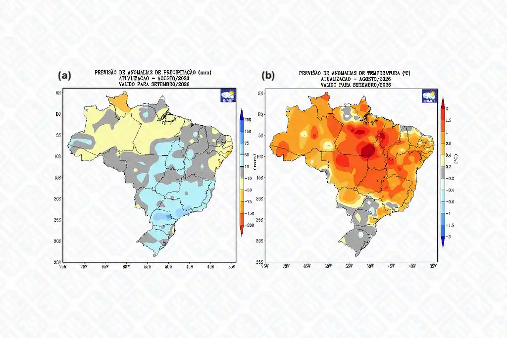 Setembro deve ter chuva abaixo da média em Sergipe 1 Setembro de 2026 deve ter chuva abaixo da média em Sergipe