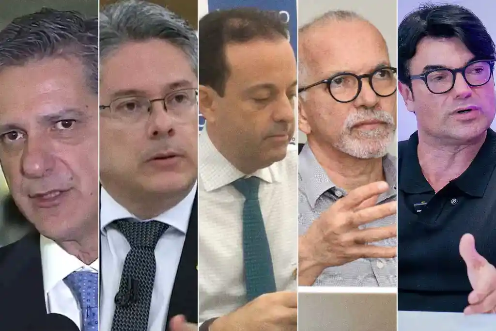 Candidatos ao Senado por Sergipe: Rogério, Alessandro, André Moura, Edvaldo e André David